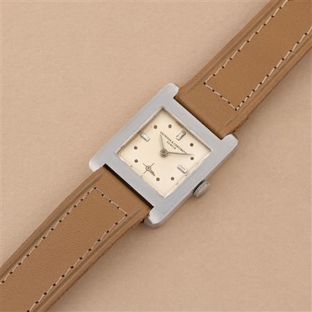Vacheron Constantin - Tank Brick 4108 platino, anni 50