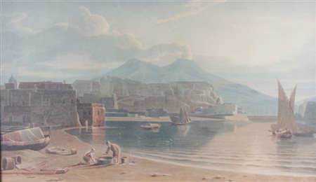 Scuola del secolo XIX - Riviera di Chiaia