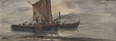Antonio Asturi (Vico Equense 1904 - 1986)  - Marina di Vico Equense