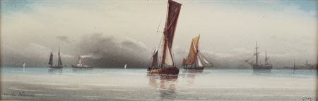 German Morris (1900/1930)  - On the Thames