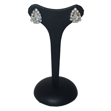 Christian Dior - Orecchini a clip con strass