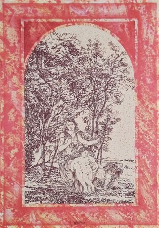 DE FILIPPI FERNANDO Lecce 1940 "Senza titolo"