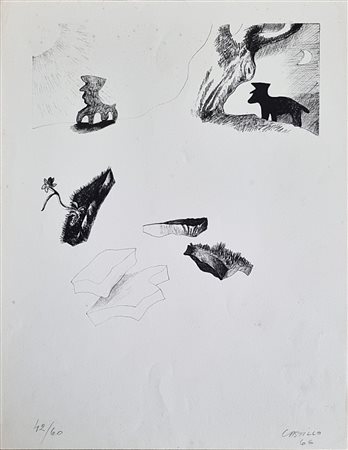 CASTILLO JORGE Spagna 1933 "Senza titolo"