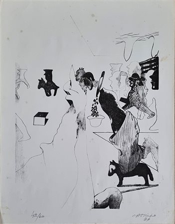 CASTILLO JORGE Spagna 1933 "Senza titolo"
