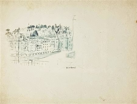 TAMBURI ORFEO Jesi 1910 - Parigi 1994 "Senza titolo"