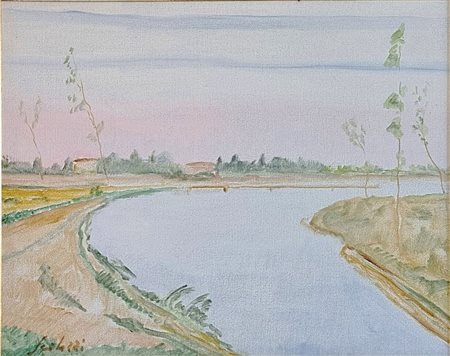 SEIBEZZI FIORAVANTE Venezia 1906 - 1974 "Senza titolo"