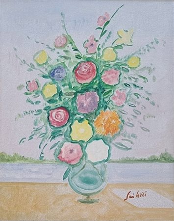 SEIBEZZI FIORAVANTE Venezia 1906 - 1974 "Senza titolo"