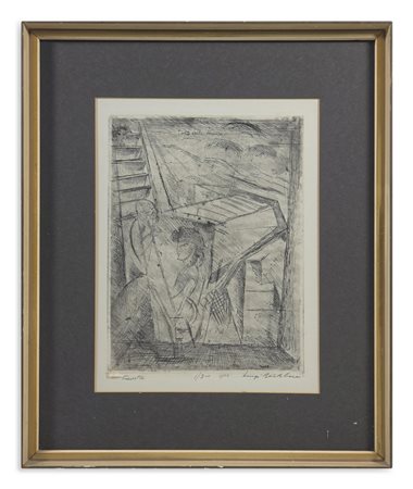 BARTOLINI LUIGI (1892 - 1963) - INVITO DALLA FINESTRA.
