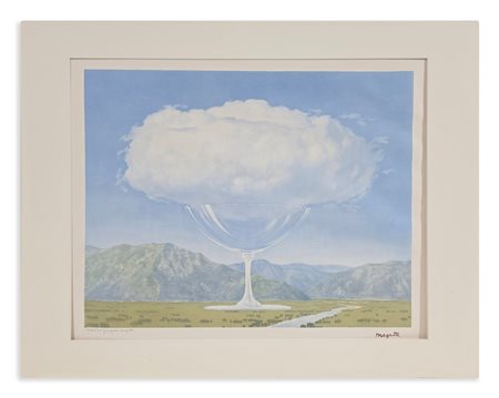 MAGRITTE RENE' (1898 - 1967) - D'APRES. LA CORDE SENSIBILE .