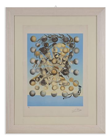 DALI' SALVADOR (1904 - 1989) - GALATEA AUX SPHERES.