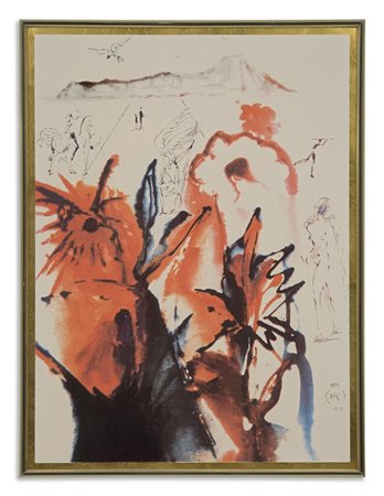 DALI' SALVADOR (1904 - 1989) - PARADISO TROPICALE.