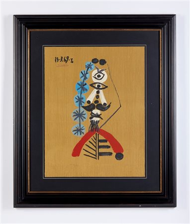PICASSO PABLO (1881 - 1973) - PORTRAIT IMAGINAIRE N.I.