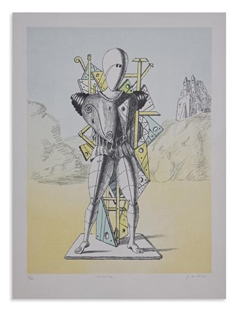 DE CHIRICO GIORGIO (1888 - 1978) - TROVATORE (PRIMA VERSIONE).