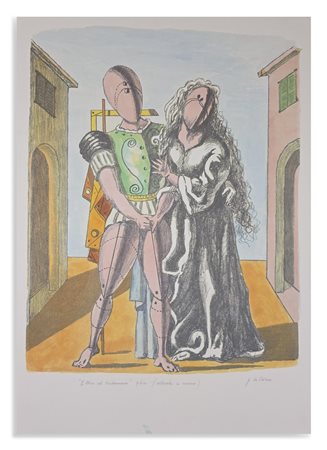 DE CHIRICO GIORGIO (1888 - 1978) - ETTORE E ANDROMACA II.