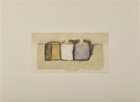 MORANDI GIORGIO (1890 - 1964) - DAL VOLUME GIORGIO MORANDI 50 DISEGNI DI MORANDI - 50 TAVOLE.