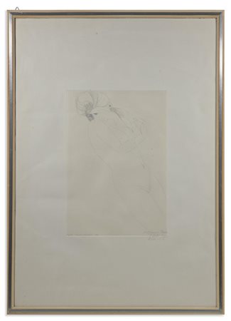 GRECO EMILIO (1913 - 1995) - FIGURA DIAGONALE.