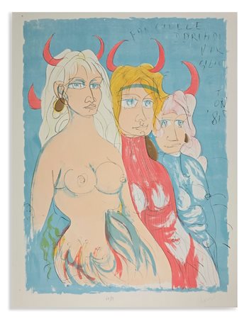 TONO ZANCARANO (1906 - 1985) - DALLA CARTELLA: LITOGRAFIE PER SEI MAESTRI CONTEMPORANEI.