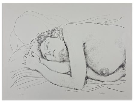 GUTTUSO RENATO (1912 - 1987) - NUDO .