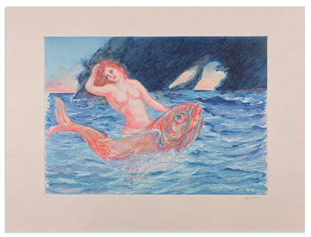 SASSU ALIGI (1912 - 2000) - LA DRAGONERA.