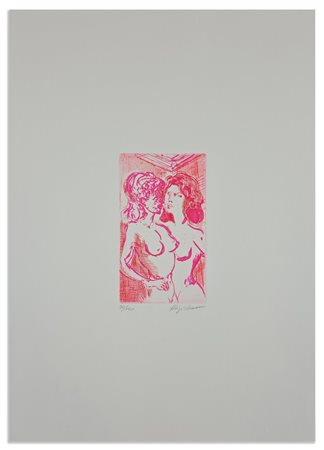 SASSU ALIGI (1912 - 2000) - LE DUE AMICHE .