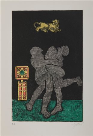 GENTILINI FRANCO (1909 - 1981) - DALLA CARTELLA ZODIACO DI GENTILINI.