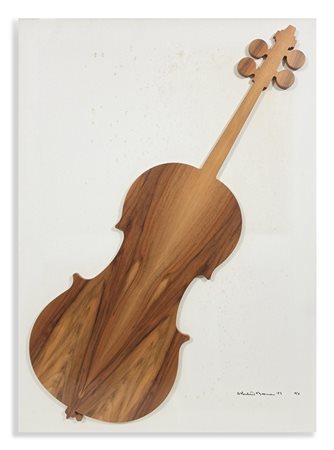 MOORMAN CHARLOTTE (1933 - 1991) - WALNUT CELLO.