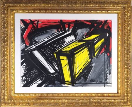 Vinicio Berti “Quantità oppositive” 1972