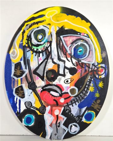 Paul Kostabi “Senza titolo” 2025