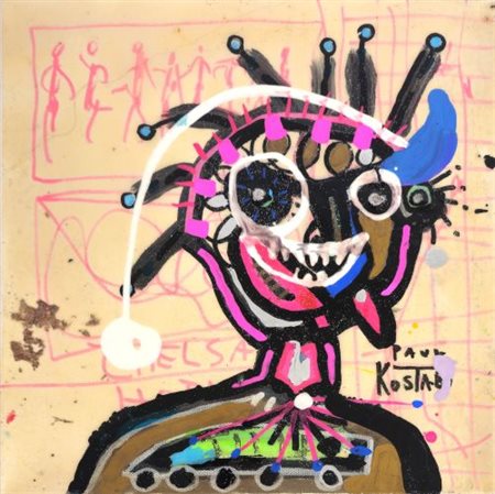 Paul Kostabi “Metso” 2022