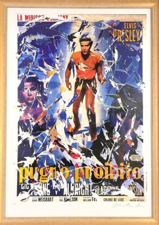 Mimmo Rotella “Pugno proibito”