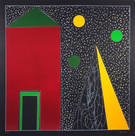 Franco Angeli “Senza titolo” 1984-88