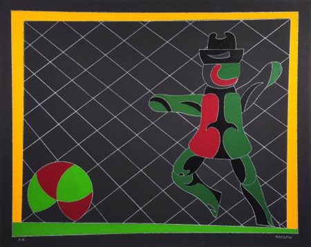 Franco Angeli “Senza titolo” 1984-88