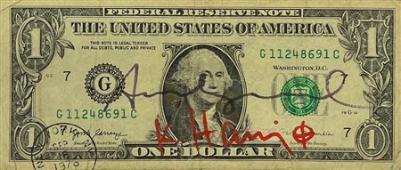 Keith Haring & Andy Wharol “Dollar”