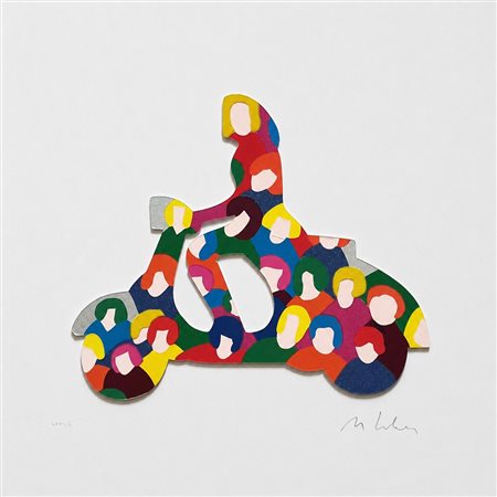 Marco Lodola “Everyone in the saddle”
