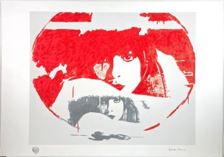 Giosetta Fioroni “Doppio Liberty Red”