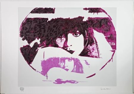 Giosetta Fioroni “Doppio Liberty Violet”