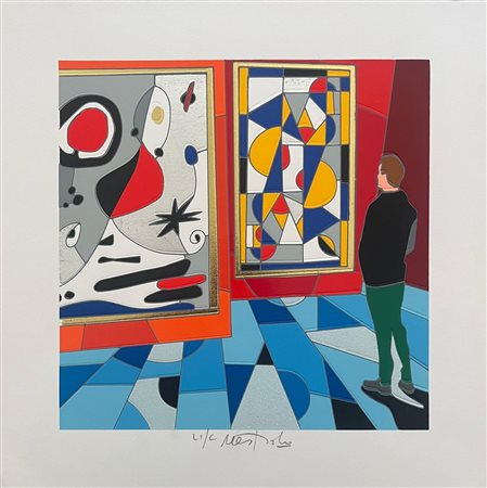 Ugo Nespolo “The Tourist”