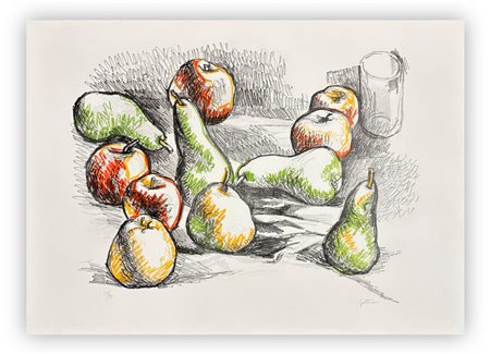 RENATO GUTTUSO (1911-1987) - Natura morta, 1975