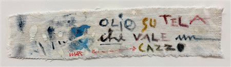 MAX ODDONE (1974) - Olio su tela che vale un cazzo..., 2022