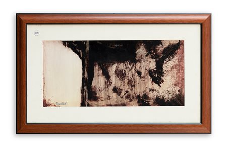 PAOLO BARATELLA (1935-2023) - Senza Titolo, 1962