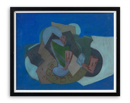 NATALE DE LUCA (1943) - (Natura morta) - Periodo cubista, 1965