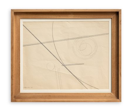 LUIGI VERONESI (1908-1998) - Costruzioni, 1981