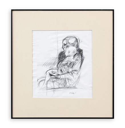 ALBERTO SUGHI (1928-2012) - Maternità, 2002