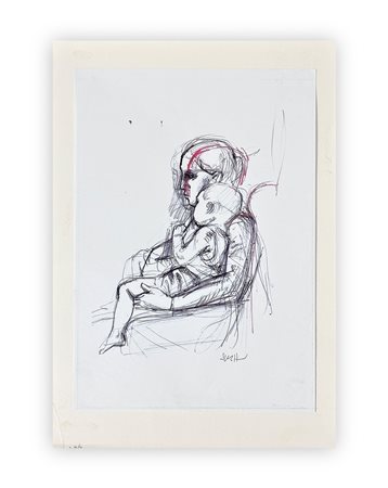 ALBERTO SUGHI (1928-2012) - Maternità