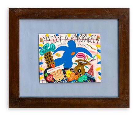 BRUNO DONZELLI (1941) - Matisse a Marrakech