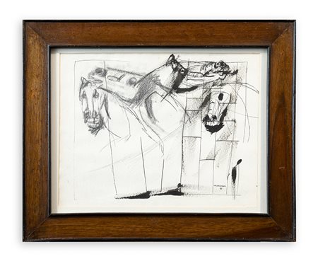 BRUNO CASSINARI (1912-1992) - Senza Titolo, 1961