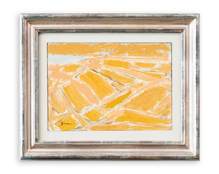 PIERO GIUNNI (1912-2000) - La prospettiva dei campi, 1990