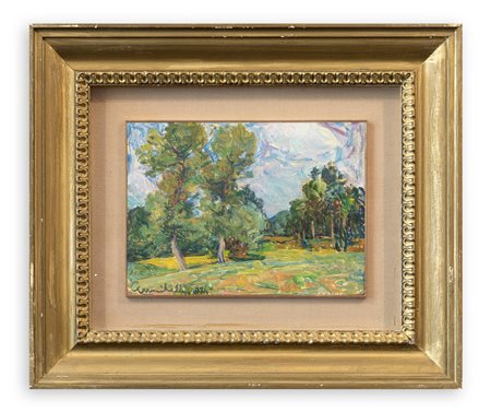 GIULIO VITO MUSITELLI (1901-1990) - Sull'Appennino Piacentino, 1974