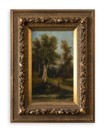 GEORGE HALLER (1829-1896) - Senza Titolo
