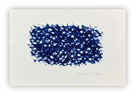 PIERO DORAZIO (1927-2005) - Lotto unico di una puntasecca e un catalogo